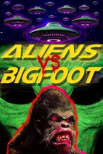 Póster de Aliens vs. Bigfoot