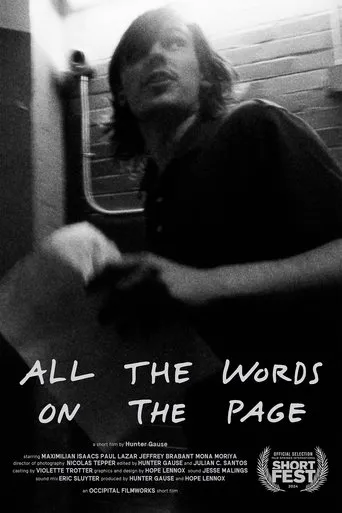 Póster de All the Words on the Page