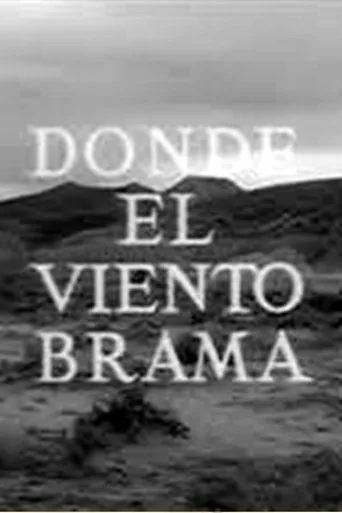 Póster de Allá donde el viento brama