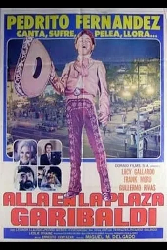 Póster de Alla en la plaza Garibaldi