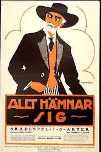 Póster de Allt hämnar sig