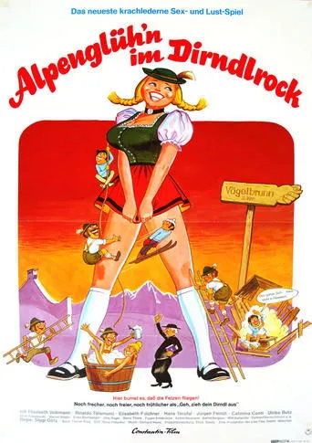 Póster de Alpenglühn im Dirndlrock