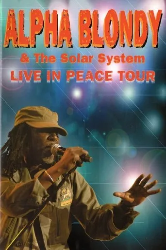 Póster de Alpha Blondy & The Solar System - Live in peace tour