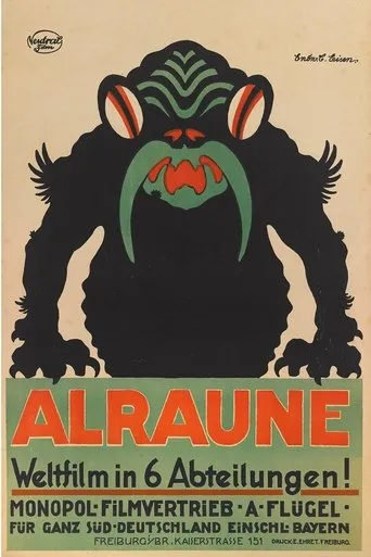 Póster de Alraune, die Henkerstochter, genannt die rote Hanne