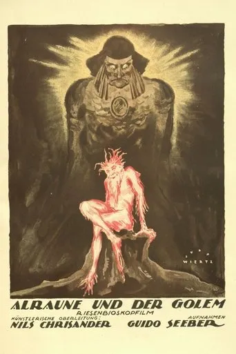 Póster de Alraune und der Golem
