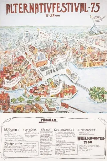 Póster de Alternativ Festival 1975