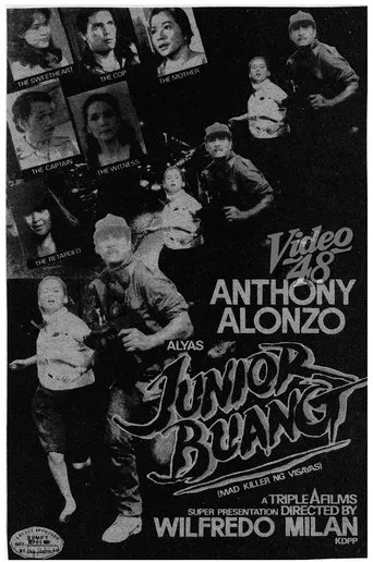 Póster de Alyas Junior Buang Mad Killer Ng Visayas
