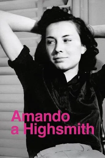 Póster de Amando a Highsmith (2022) con Gwendoline Christie como Patricia Highsmith (voice)