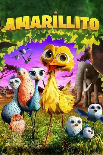 Póster de Amarillito (2014) con Joey King como Gigi (voice)
