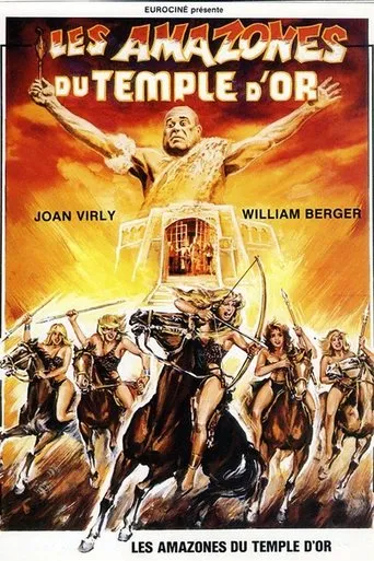 Póster de Amazonas en el templo de oro (1986) con Antonio Mayans como Bud the Jungle Guide