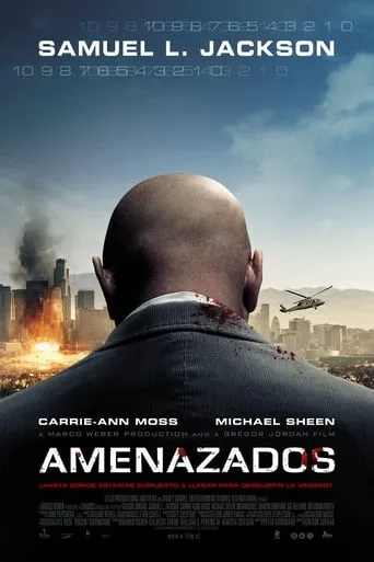 Póster de Amenazados (2010) con Sasha Roiz como Lubitchich