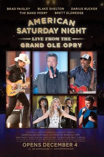 Póster de American Saturday Night: Live from the Grand Ole Opry