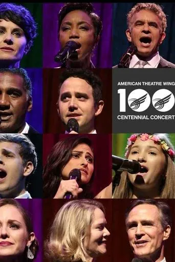 Póster de American Theatre Wing Centennial Concert