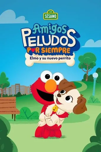 Póster de Amigos Peludos por Siempre: Elmo y su Nuevo Perrito (2021) con David Rudman como Cookie Monster (voice)