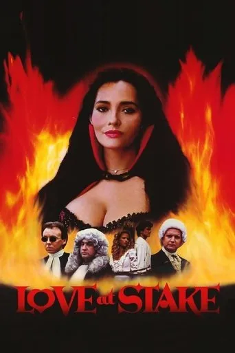 Póster de Amor en la hoguera (1987) con Patrick Cassidy como Miles Campbell