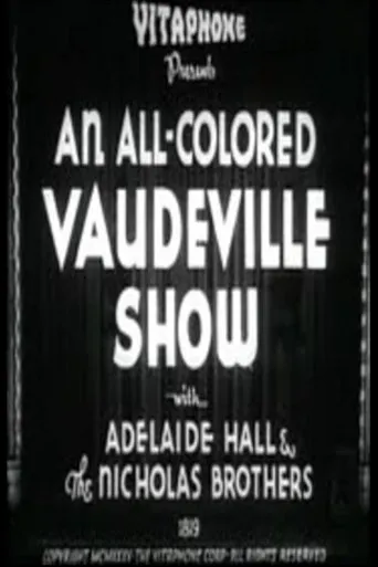 Póster de An All-Colored Vaudeville Show