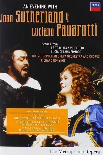 Póster de An Evening with Joan Sutherland and Luciano Pavarotti