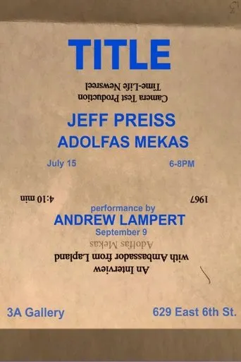 Póster de An Interview with the Ambassador from Lapland