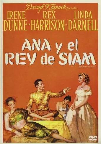 Póster de Ana y el rey de Siam (1946) con Tito Renaldo como Prince Chulalongkorn (as a boy)