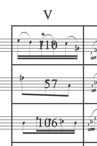 Póster de Anagrammatische Komposition mit Würfelspiel (nach W.A. Mozart, Klavier) für Sopransaxophon