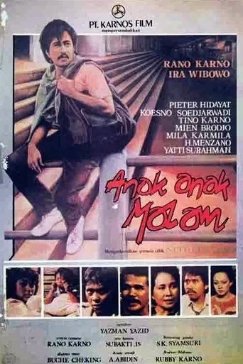 Póster de Anak-Anak Malam