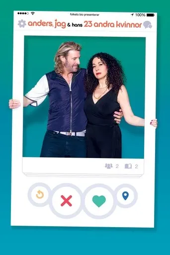 Póster de Anders, jag och hans 23 andra kvinnor