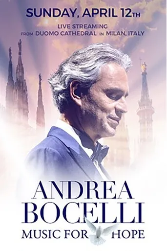 Póster de Andrea Bocelli: Music For Hope - Live From Duomo di Milano