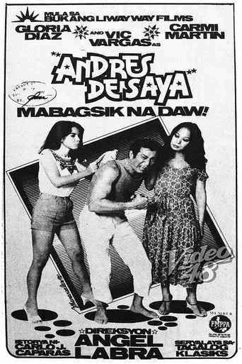 Póster de Andres De Saya (Mabagsik na Daw!)