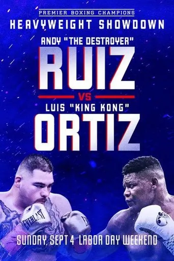 Póster de Andy Ruiz Jr. vs. Luis Ortiz