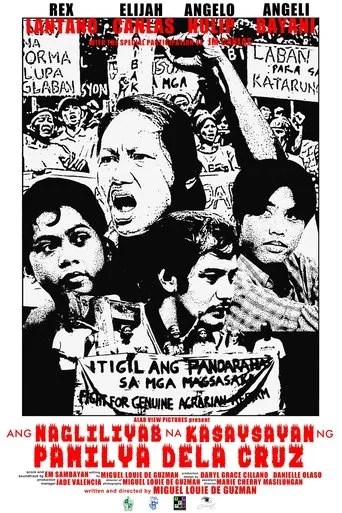 Póster de Ang Nagliliyab na Kasaysayan ng Pamilya Dela Cruz