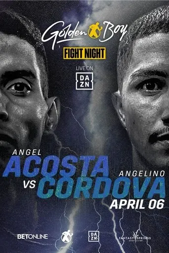 Póster de Angel Acosta vs. Angelino Cordova
