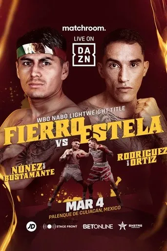 Póster de Angel Fierro vs. Eduardo Estela
