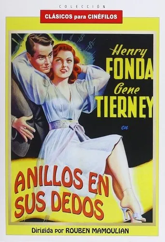 Póster de Anillos en sus dedos (1942) con Shepperd Strudwick como Tod Fenwick