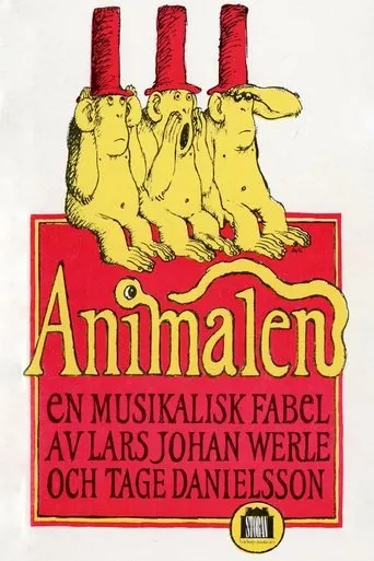 Póster de Animalen