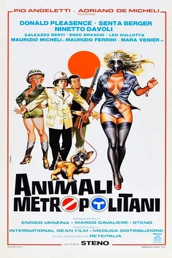 Póster de Animales metropolitanos (1987) con Renato Cecchetto como Oscar Innocenzi