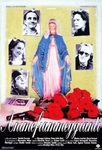 Póster de Anime fiammeggianti