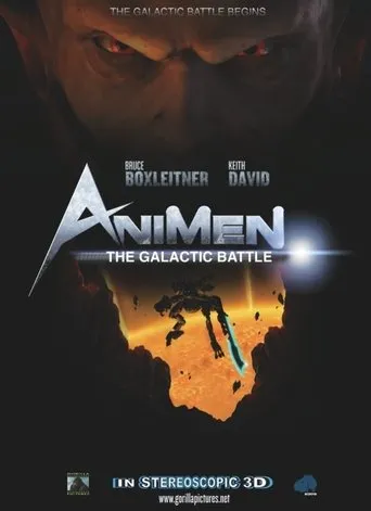 Póster de AniMen: The Galactic Battle