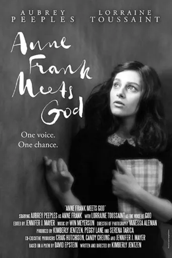 Póster de Anne Frank Meets God