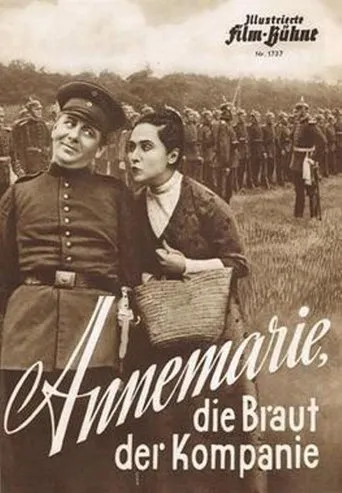 Póster de Annemarie, die Braut der Kompanie