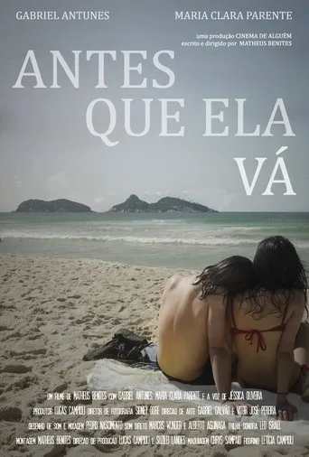 Póster de Antes Que Ela Vá