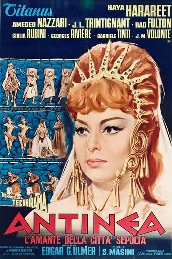 Póster de Antinea, l'amante della città sepolta