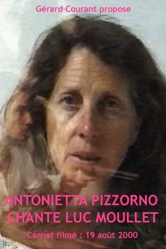 Póster de Antonietta Pizzorno chante Luc Moullet