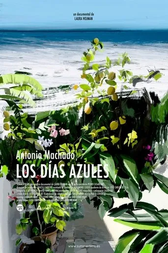 Póster de Antonio Machado: los días azules