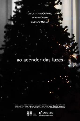 Póster de Ao acender das Luzes