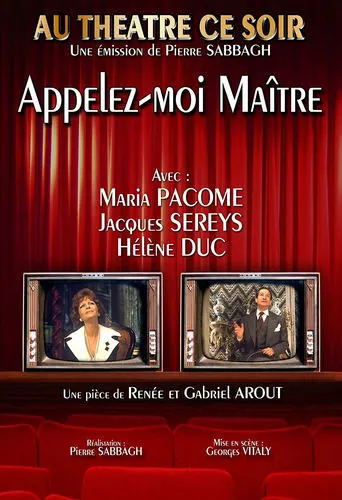 Póster de Appelez-moi maître