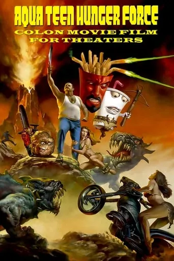 Póster de Aqua Teen Hunger Force Colon Movie Film for Theaters