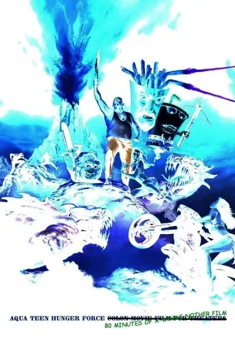 Póster de Aqua Teen Hunger Force Eighty Minutes of a Whole Nother Movie