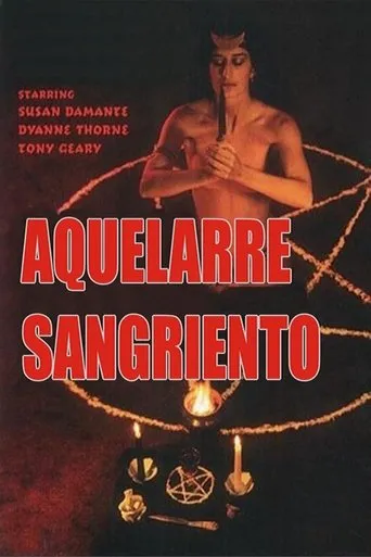 Póster de Aquelarre sangriento