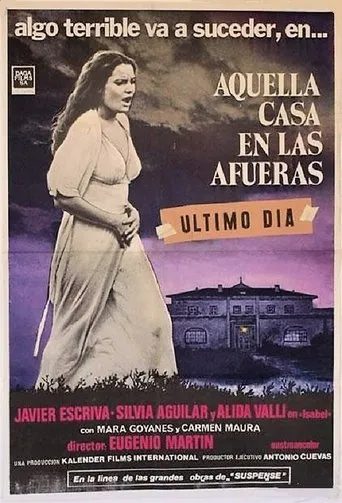 Póster de Aquella casa en las afueras
