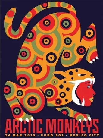 Póster de Arctic Monkeys - Live In Mexico